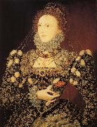 Nicholas Hilliard Queen Elizabeth I oil painting artist